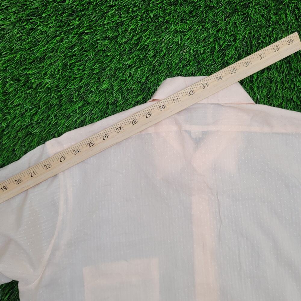 Vintage 70s Arrow Kirk Kent Button Shirt XL 24x30 Long-Tails - Picture 4 of 9